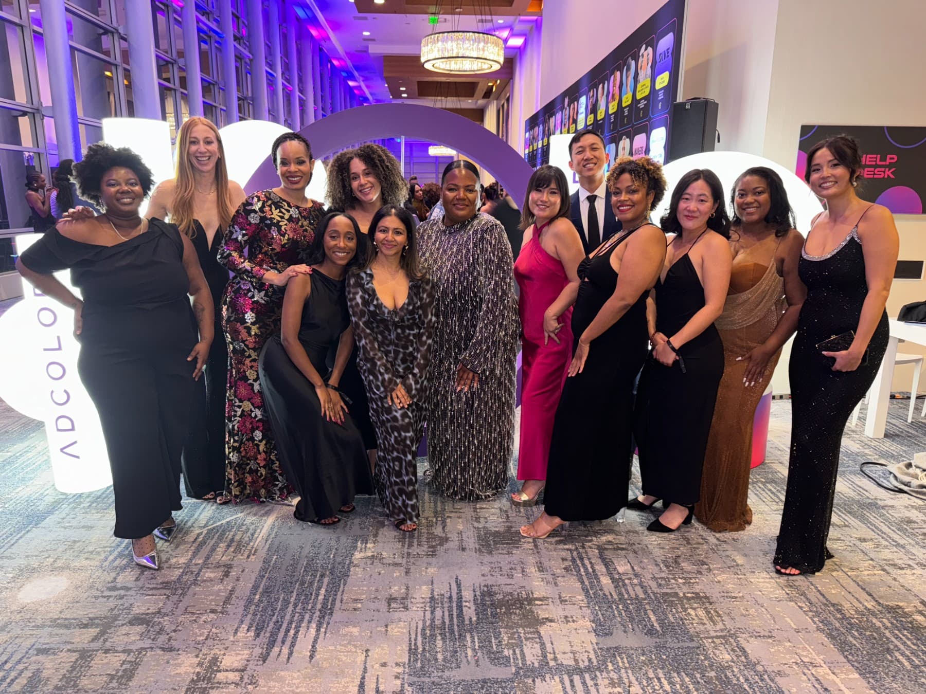 Attended the AdColor conference with a fantastic crew.