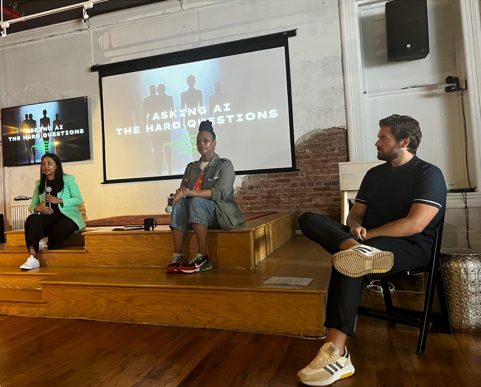 Spoke at Anomaly about AI ethics & AI user experience, hosted by the Chief AI Officer.