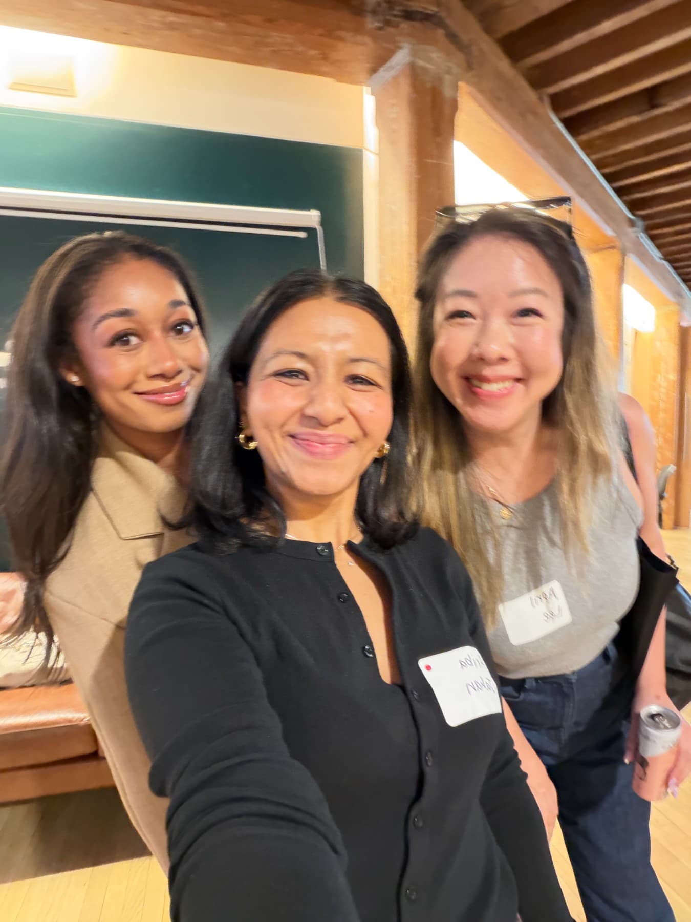 Mingled with other founders at the Dreamers & Doers event.