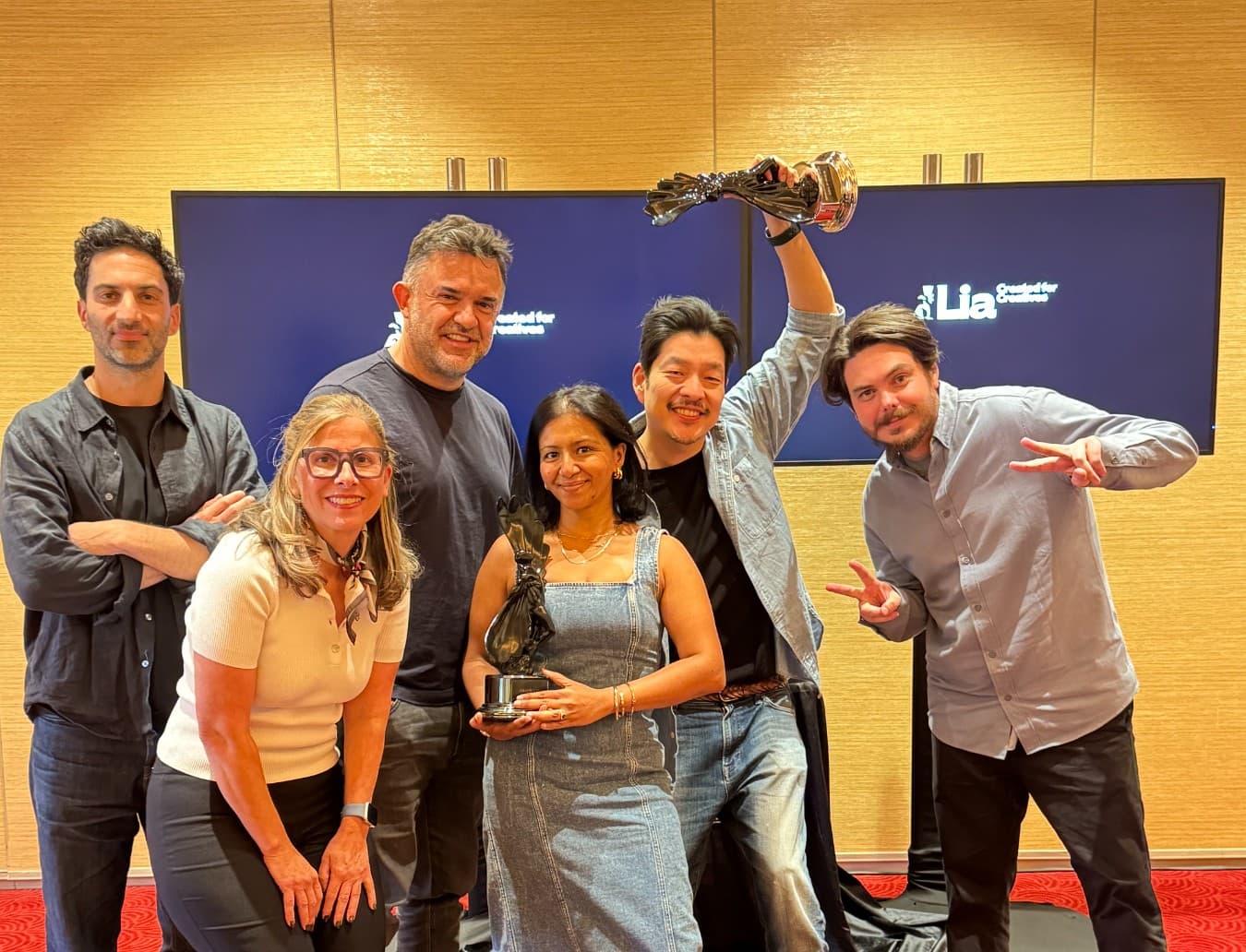 Judged B2B creative and transformation with my fellow London International Awards jury.